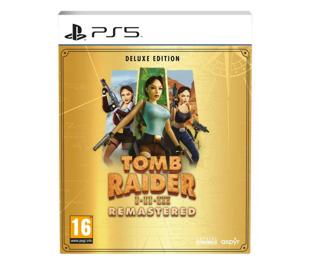 PlayStation Tomb Raider I-III Remastered Starring Lara Croft: Deluxe Edi - 1256356 - zdjęcie
